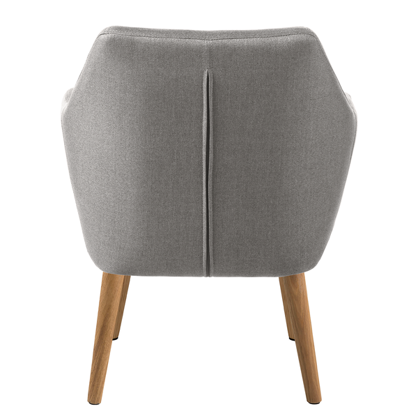 Loungesessel NICHOLAS - Webstoff Cors: Granit