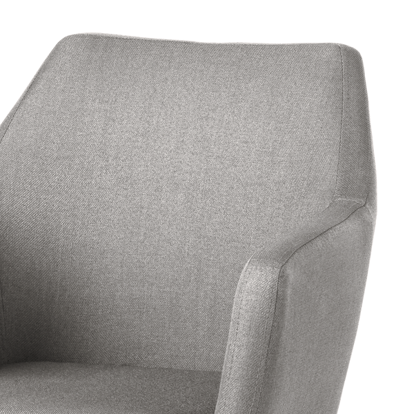 Loungesessel NICHOLAS - Webstoff Cors: Granit