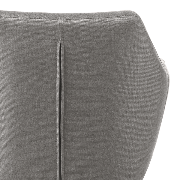 Loungesessel NICHOLAS - Webstoff Cors: Granit