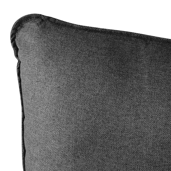 Hocker Lavara - Webstoff - Dunkelgrau