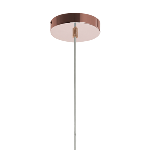 Pendelleuchte Mads - Stahl - 1-flammig - Kupfer - Durchmesser: 30 cm