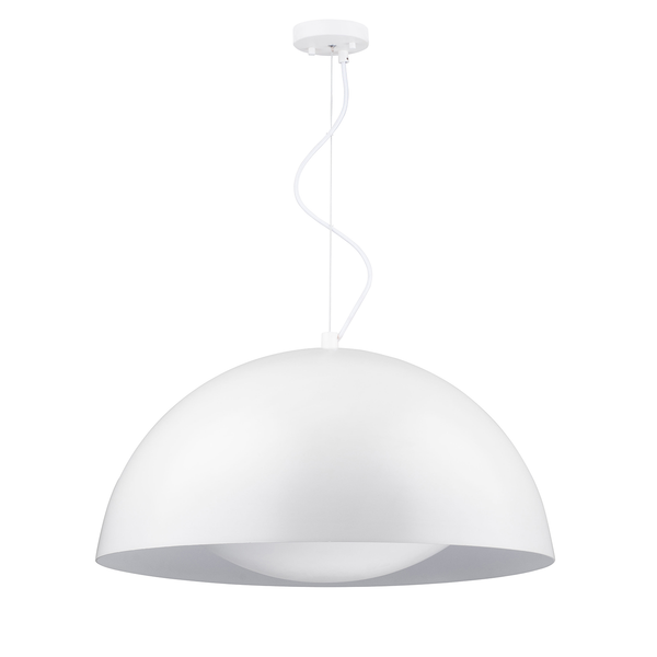 LED-Pendelleuchte Ray - Stahl  - 1-flammig - Durchmesser: 26 cm