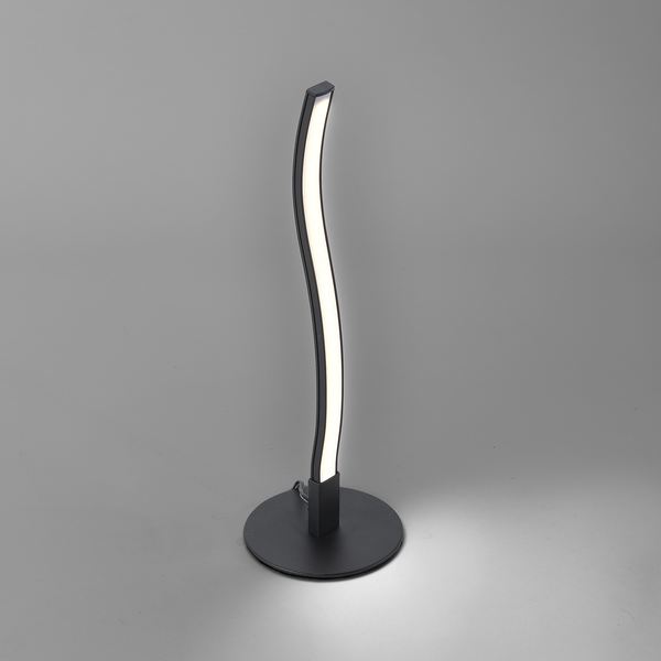 LED-Tischleuchte Wave - Acrylglas / Eisen  - 1-flammig