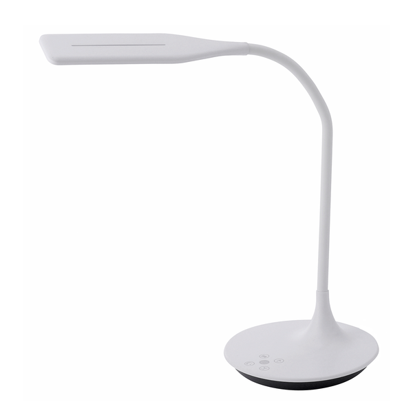 LED-Tischleuchte Rafael - Kunststoff - 1-flammig - Weiß