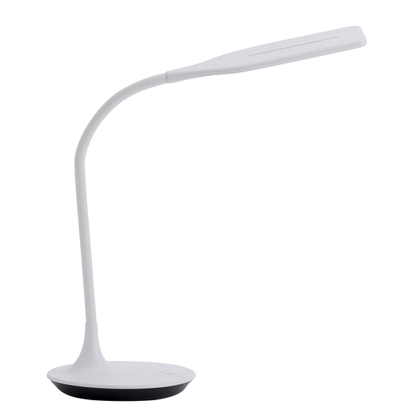 LED-Tischleuchte Rafael - Kunststoff - 1-flammig - Weiß