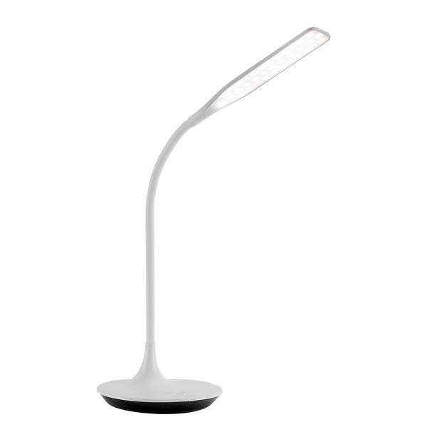 LED-Tischleuchte Rafael - Kunststoff - 1-flammig - Weiß