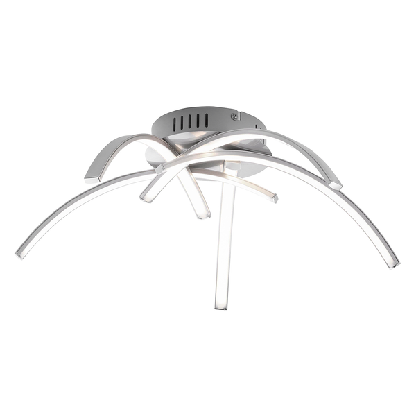 LED-Deckenleuchte Valerie I - Acrylglas / Eisen  - 5-flammig
