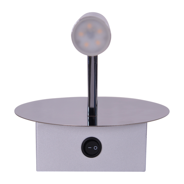 LED-Wandleuchte Castle - Acrylglas / Stahl  - 1-flammig