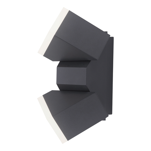 LED-Wandleuchte Ryan - Acrylglas / Aluminium - Tiefe: 25 cm