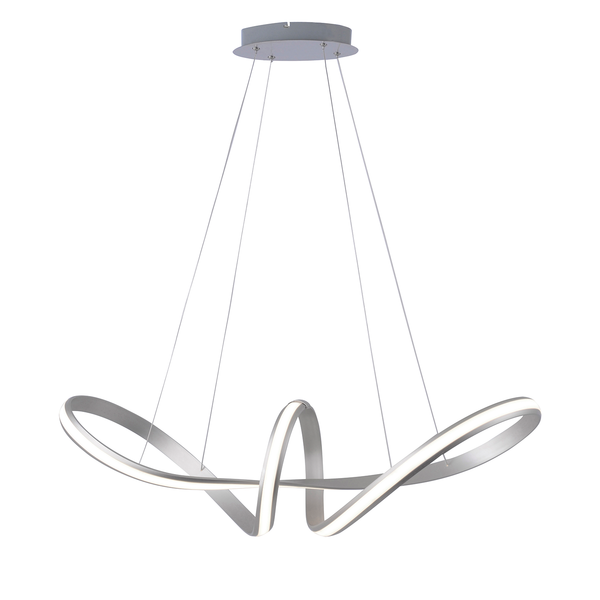 LED-Pendelleuchte Melinda II - Acrylglas / Aluminium - 1-flammig