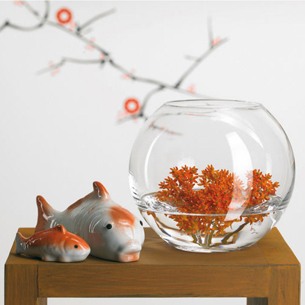 Vase Boccia - Glas - Transparent