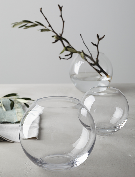 Vase Boccia - Glas - Transparent