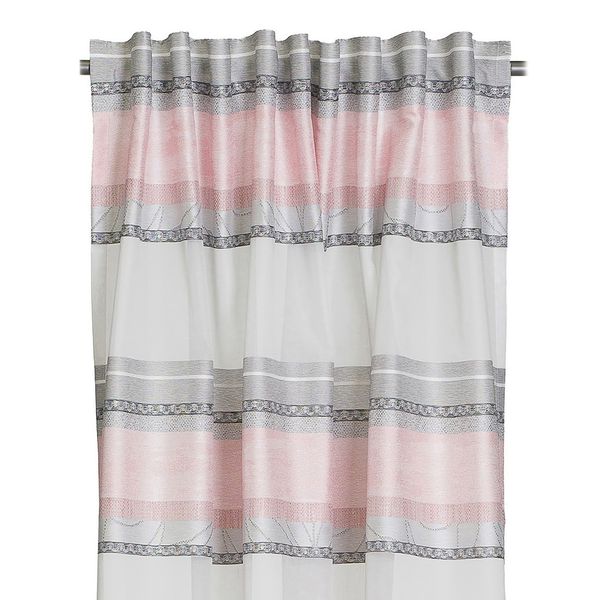 Schlaufenschal Baranca - Webstoff - Babyrosa