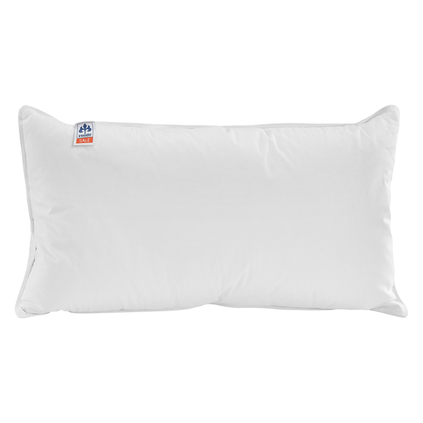 Federkissen Lola fest - Federn / Daunen - Weiß - 40 x 80 cm