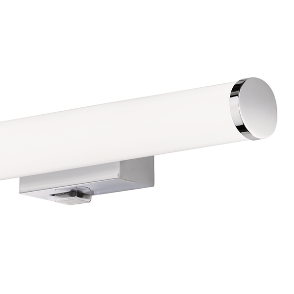 LED-Wandleuchte Mattimo - Acrylglas / Eisen - 1-flammig - Silber - Breite: 40 cm