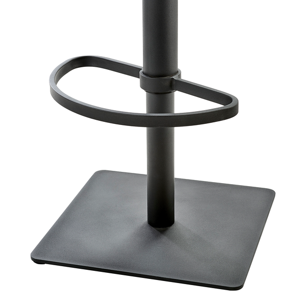 Barstuhl MyToby - Kunstleder / Stahl - Vintage Schlamm