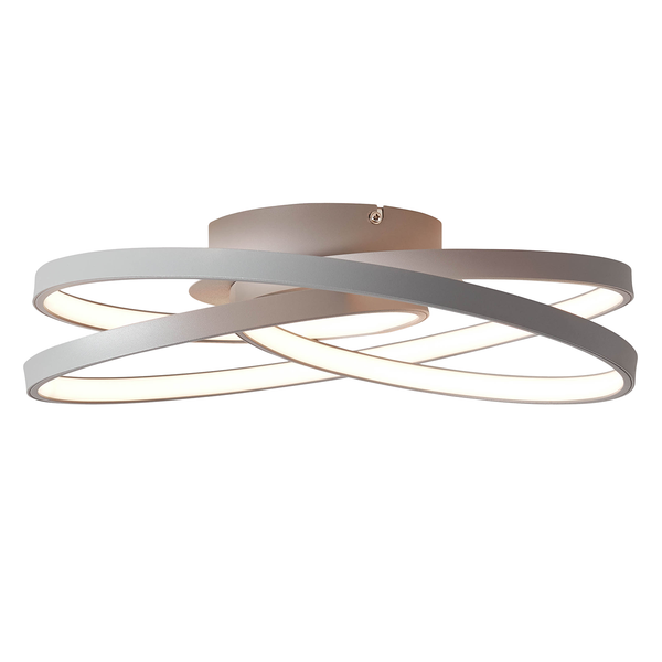 LED-Deckenleuchte Labyrinth - Acrylglas / Stahl - 1-flammig
