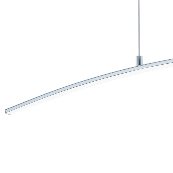 LED-Pendelleuchte Lasana I - Kunststoff / Stahl - 1-flammig