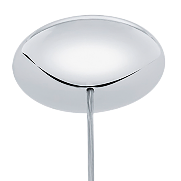 Pendelleuchte Bolsano I - Glas / Stahl - 1-flammig