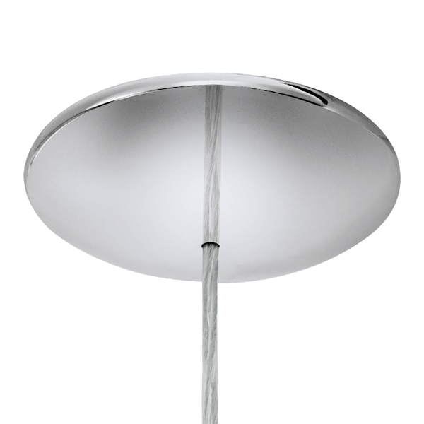 Pendelleuchte Loncino I - Glas / Stahl - 1-flammig