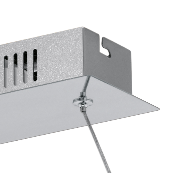 LED-Pendelleuchte Lasana IV - Kunststoff / Stahl - 3-flammig