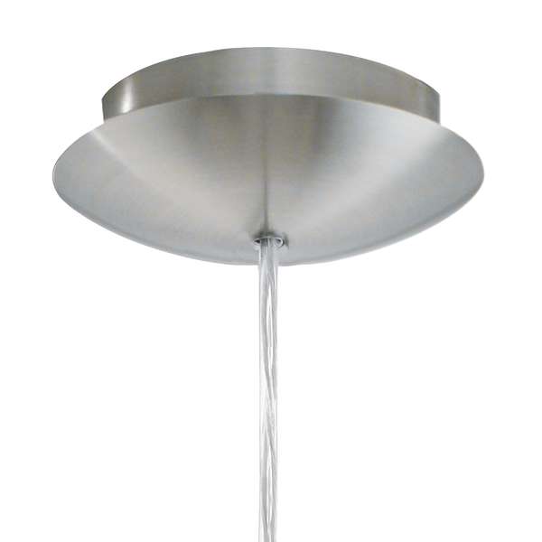 Pendelleuchte Tindori - Glas / Holz - 1-flammig - Weiß - Breite: 38 cm