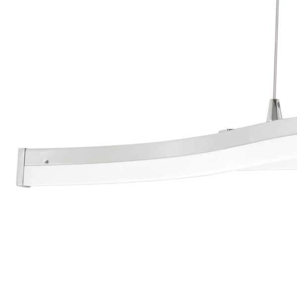 LED-Pendelleuchte Lasana III - Kunststoff / Stahl - 2-flammig