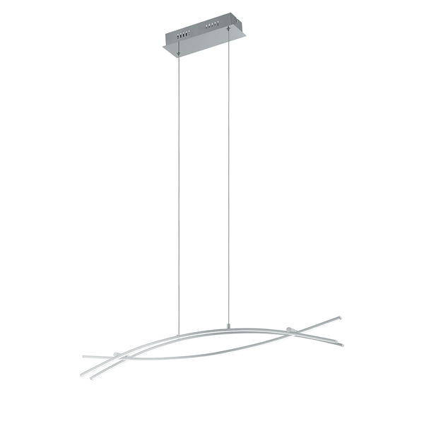 LED-Pendelleuchte Nevado IV - Kunststoff / Aluminium - 3-flammig