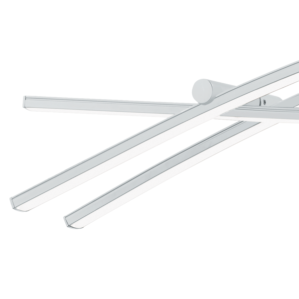 LED-Pendelleuchte Nevado IV - Kunststoff / Aluminium - 3-flammig