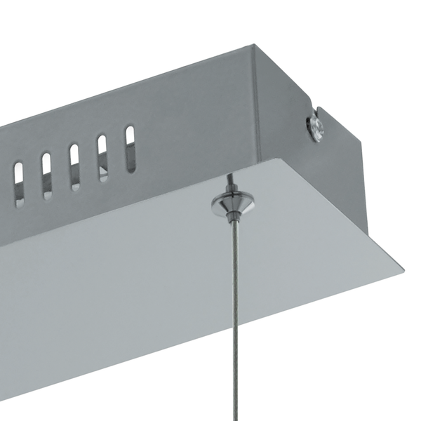 LED-Pendelleuchte Nevado IV - Kunststoff / Aluminium - 3-flammig