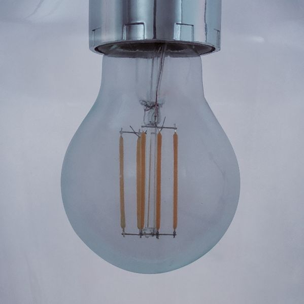 Pendelleuchte Murmillo I - Glas / Stahl - 1-flammig