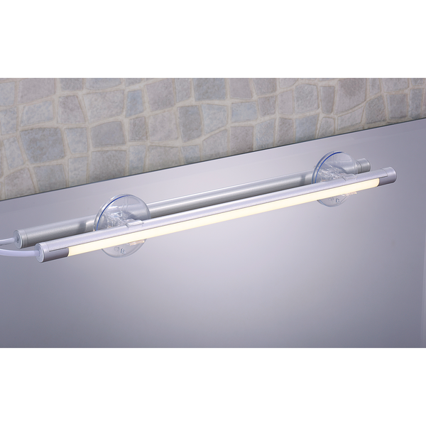 LED-Spiegelleuchte Kim - Acrylglas / Aluminium - 1-flammig