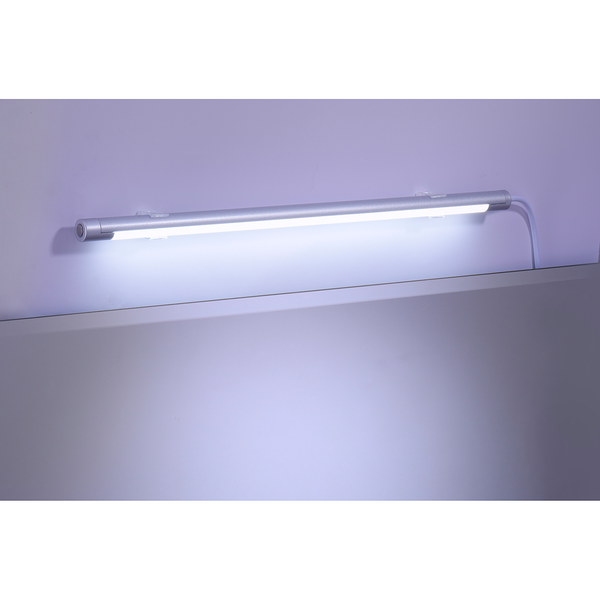 LED-Spiegelleuchte Kim - Acrylglas / Aluminium - 1-flammig