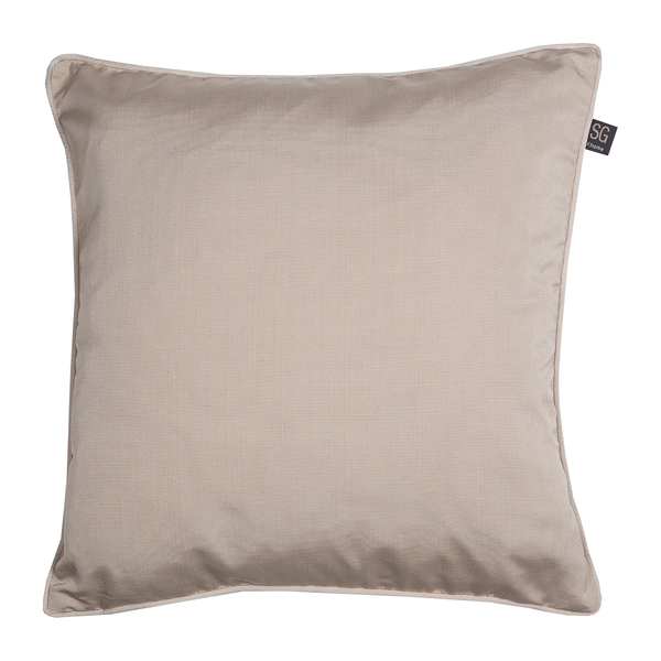 Kissenbezug Minimo - Webstoff - Beige - 45 x 45 cm