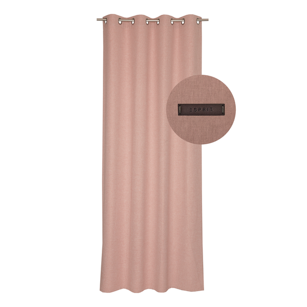 Ösenschal Harp - Polyester - Altrosa