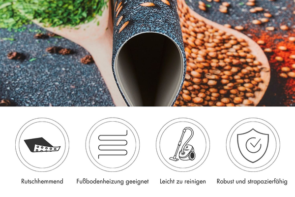 Läufer Kitchen III - Vinyl - Mehrfarbig