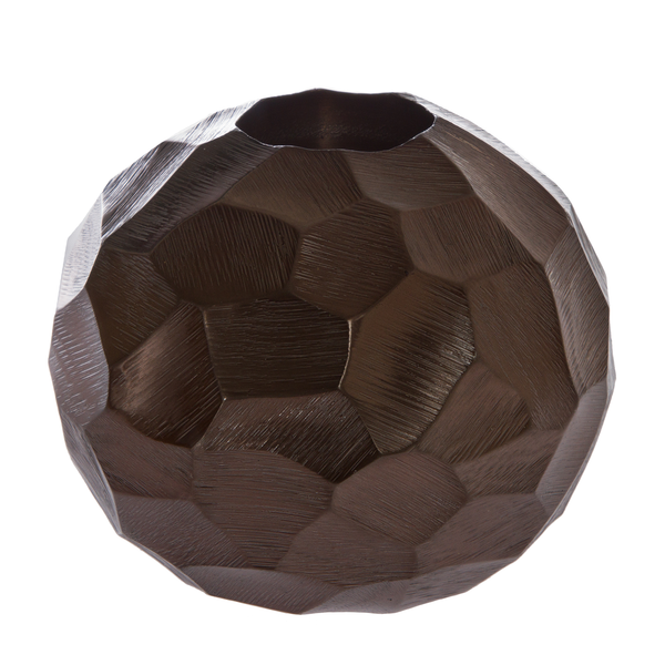 Teelichthalter Carrancas - Aluminium - Bronze