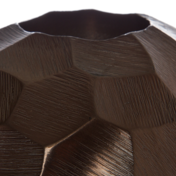 Teelichthalter Carrancas - Aluminium - Bronze