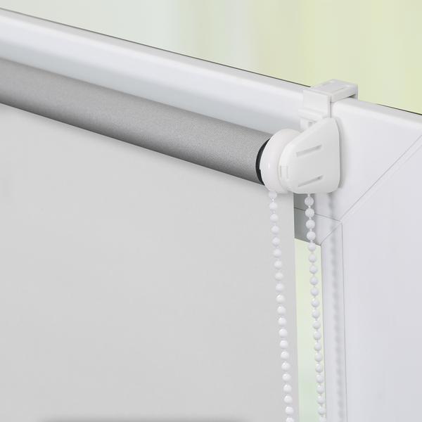 Thermo-Rollo Spotswood I - Webstoff - Weiß - 60 x 150 cm