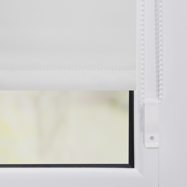 Thermo-Rollo Spotswood I - Webstoff - Weiß - 60 x 150 cm