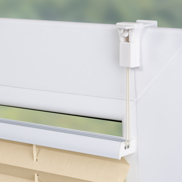 Plissee Salvaterra V - Webstoff - Creme - 80 x 130 cm