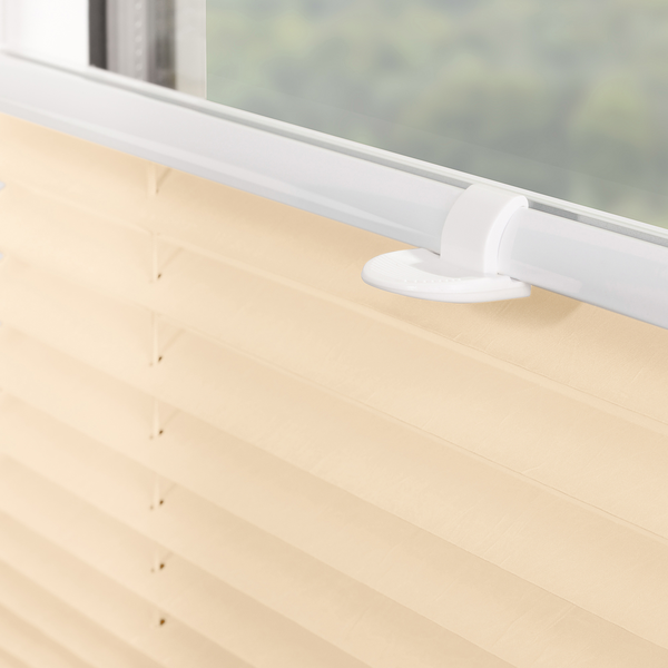 Plissee Salvaterra V - Webstoff - Creme - 80 x 130 cm