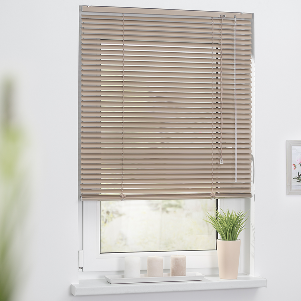 Jalousie Alonnah V - Aluminium - Braun - 60 x 220 cm