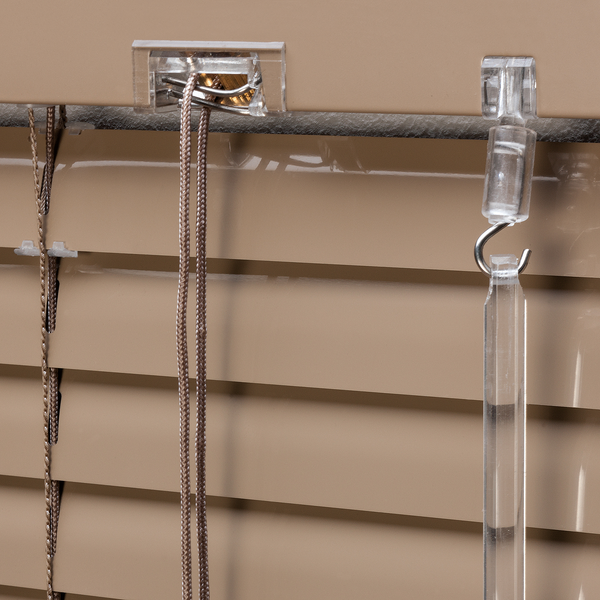 Jalousie Alonnah V - Aluminium - Braun - 60 x 220 cm