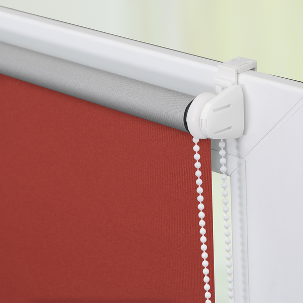 Thermo-Rollo Spotswood III - Webstoff - Terracotta - 80 x 220 cm