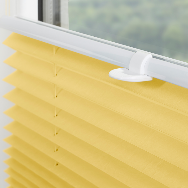 Plissee Salvaterra II - Webstoff - Gelb - 70 x 130 cm