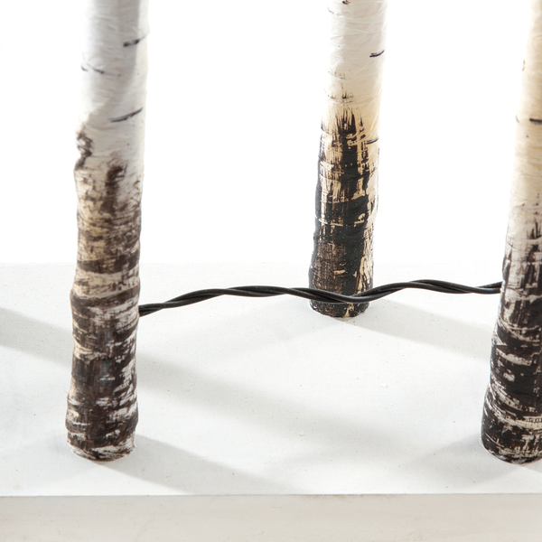 Kunstbaum Birke - Weidenholz - Birke Weiß - Höhe: 125 cm