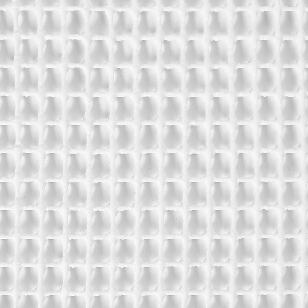 Teppichstopp Amo - Vinyl - Weiß - 240 x 340 cm