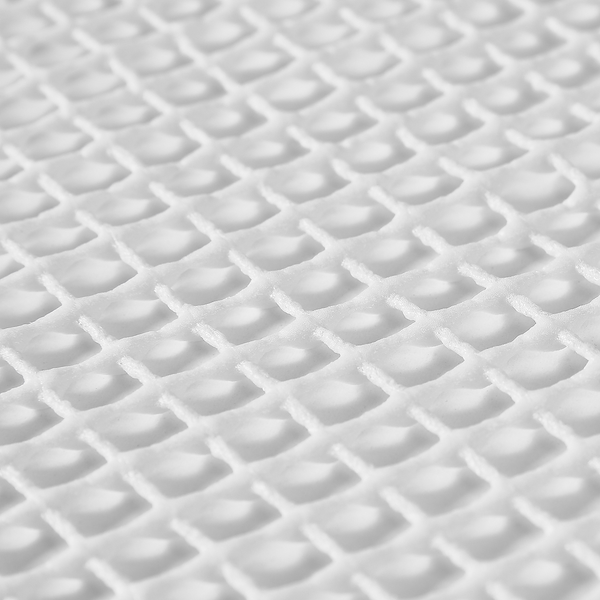 Teppichstopp Amo - Vinyl - Weiß - 240 x 340 cm