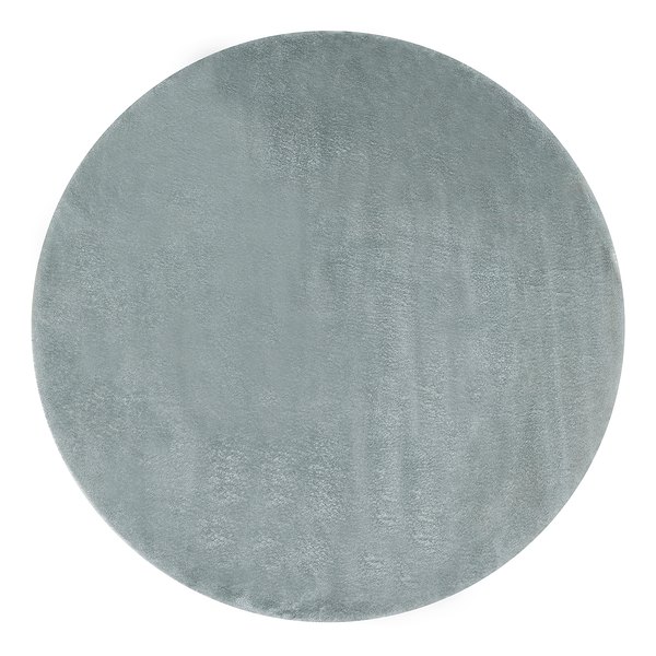Shaggy Lambskin II - Polyester - Lichtgrau - Durchmesser: 120 cm